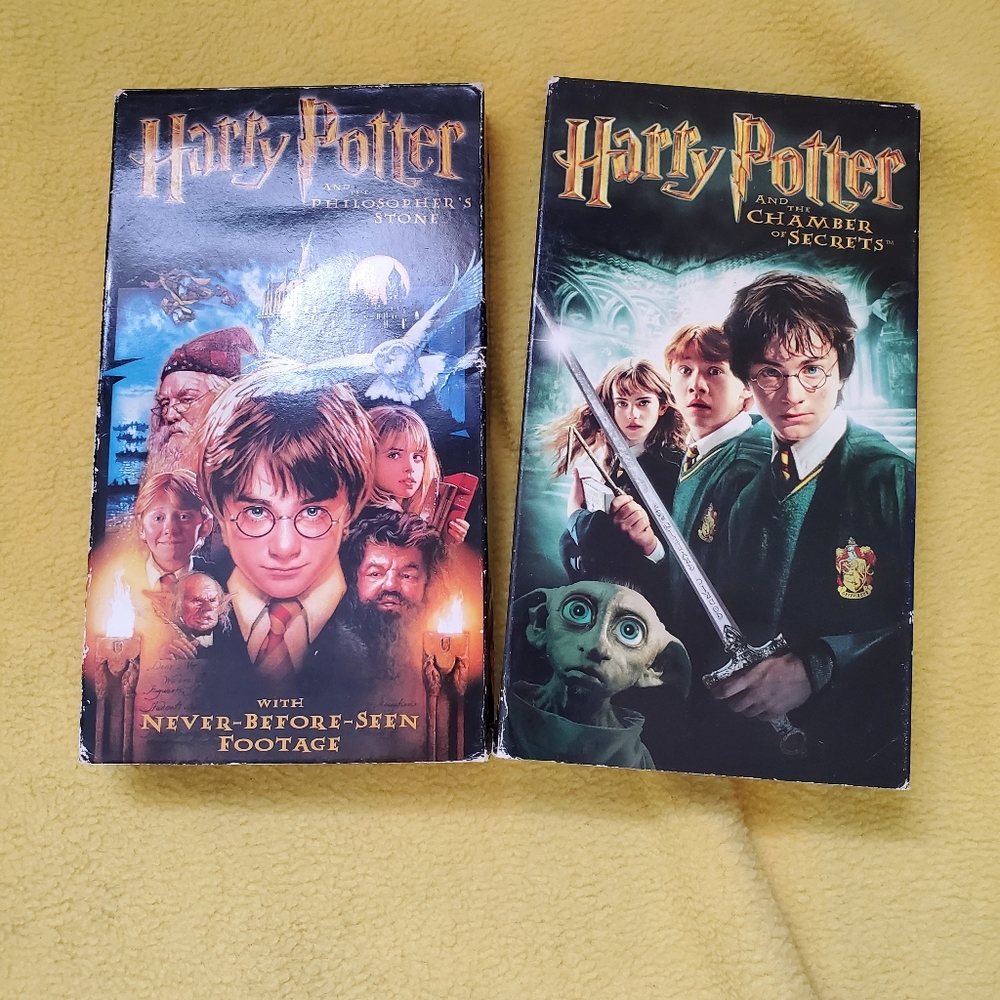 VHS Harry Potter 1 & 2